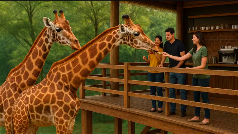Lahore to Host Pakistan’s First-Ever Giraffe Café