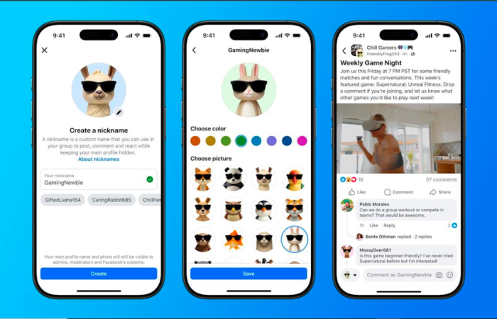 Meta rolls out usernames feature for Facebook Groups.